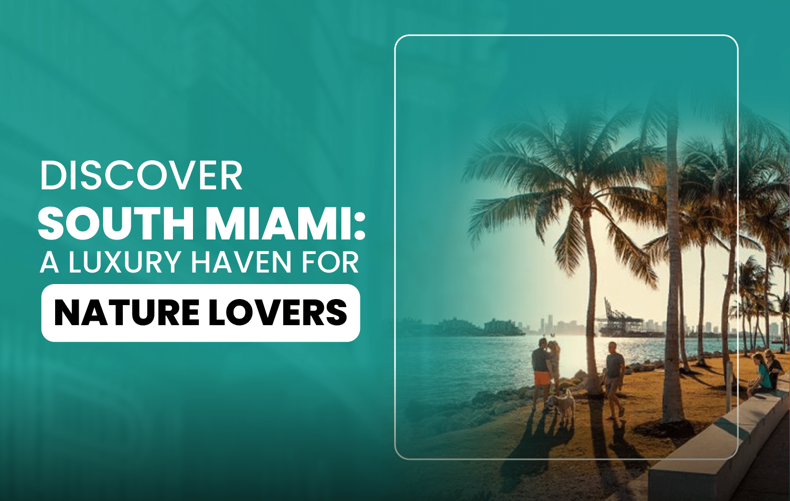 Discover South Miami: A Luxury Haven for Nature Lovers