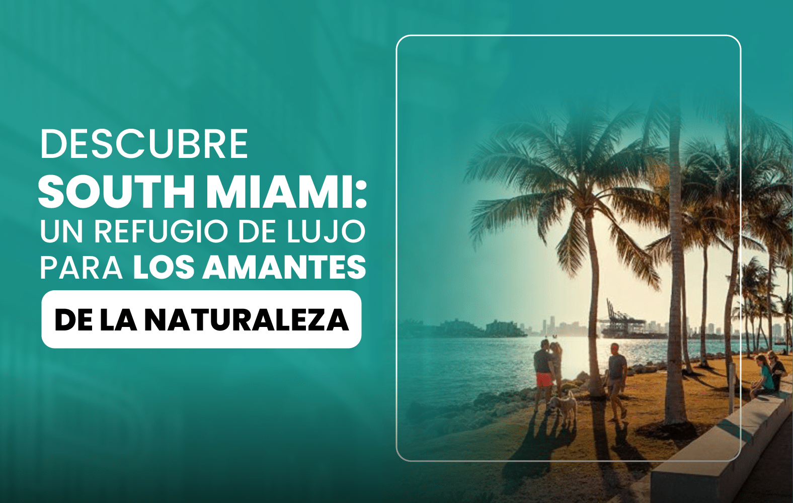 Descubre South Miami: un Refugio de lujo para los amantes de la naturaleza